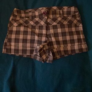 Checkered shorts